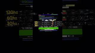 120hz vs 60hz vs 30hz (UFOTEST)