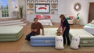 AeroBed 18" Elevated Air Mattress w/ Antimicrobial Sleep Surface on QVC