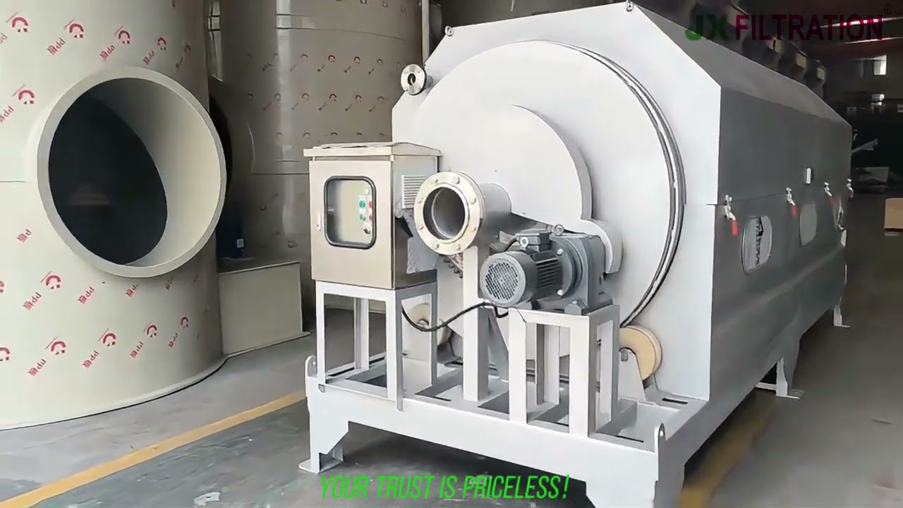 JX Filtration-Internally Fed Rotary Drum Screen(Model: JXN-1500)