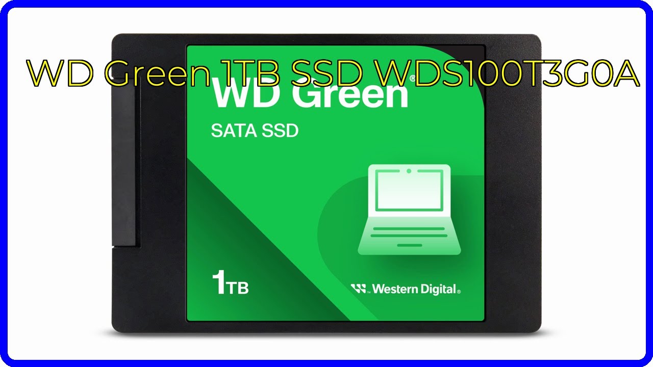 REVIEW (2026): WD Green 1TB SSD WDS100T3G0A. ESSENTIAL details