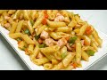 Desi Style Masala Pasta Recipe | Desi Style Chicken Pasta | Pasta Recipe