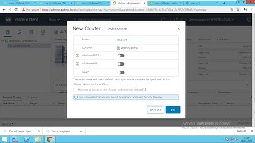 Lec 8-How to Create Datacenter,Cluster & Add Host into Cluster