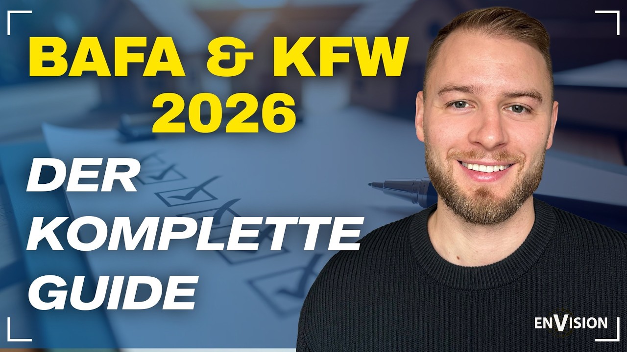BAFA & KfW Förderungen 2026: Der KOMPLETTE Guide für Hausbesitzer (inkl. Heizung)