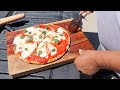 We tried making Tailgate pizza 🍕using capt’n cook oven