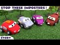 Disney Pixar Cars 2 Play Doh Imposters Finn McMissile Mater Lightning McQueen Minion Batman