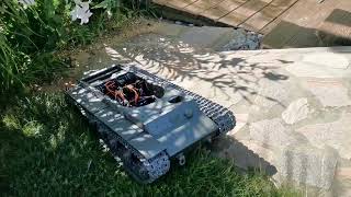 Testrun 3d-printed KV-1 Tank in 1/10