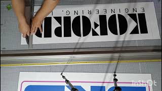 how to finish banner using banner trimmer and grommets quick how I do it.