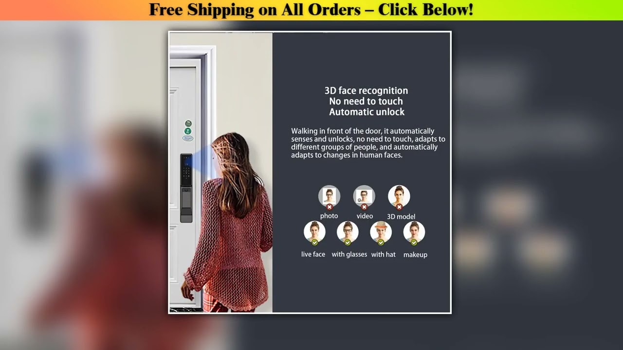 Waterproof Outdoor Smart  Lock Wifi Alexa Tuya APP Aluminium Alloy Material Fingerprint Password