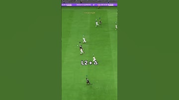 How to use L2 for passing in FC25| Fc25 tips| #fc25 #fc25tips #gameplay #guide