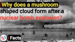 what causes mushroom cloud |Why does a mushroom shaped cloud form after a nuclear bomb explosion?