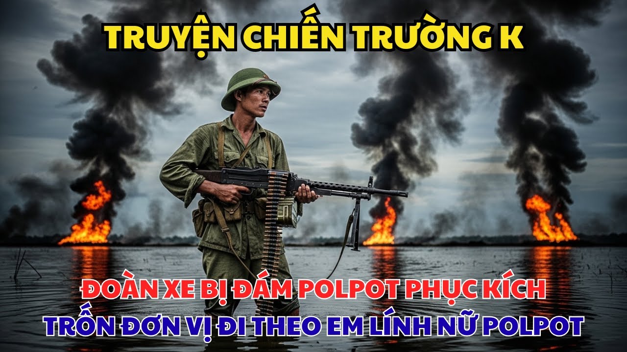Phần 23 - Đoàn Xe Bị Đám Pol Pốt Phục Kích - Đồng Chí Trốn Đơn Vị Theo Em Lính Nữ