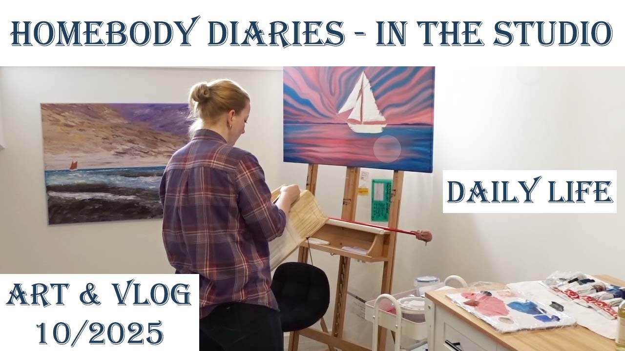 A Day In My Life / Homebody Diaries / Art & Vlog 10 2025 [SUB] 