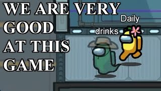 WINNING EVERY ROUND IN AMONG US (feat. DippyDaily)
(we are not very good at this game)
(this is an edited twitch stream of mine BY THE WAY! I stream thursdays at 4:30 PM PDT and sundays 4:30 PM PDT)
Join me on Twitch: https://www.twitch.tv/drinksart/videos
Pollens youtube: https://www.youtube.com/channel/UC2qd...
Pollens tumblr: https://dippydaily.tumblr.com/
VOD channel: https://www.youtube.com/channel/UCteb...
Social Media:
deviantart: https://drinkssss.deviantart.com/
tumblr: https://drinksss.tumblr.com/
discord: https://discord.gg/FGHHHt3
Instagram: https://www.instagram.com/drinksssss/
Redbubble: https://www.redbubble.com/people/drin...
Twitter: https://twitter.com/drinksart WINNING EVERY ROUND IN AMONG US (feat. DippyDaily)