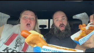 Chili Cheese Coney With My Baby Darryl mukbang