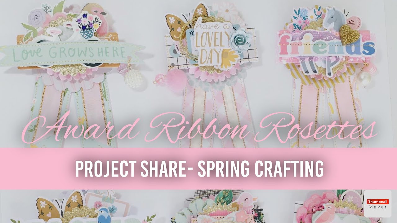 Award Ribbon Rosettes - Project Share!