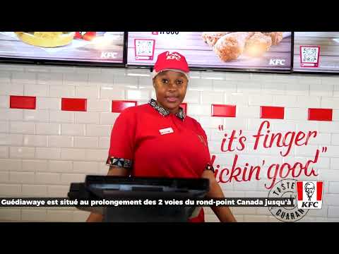 In Guediawaye, KFC is gaining momentum to serve you the best fried chicken in the world