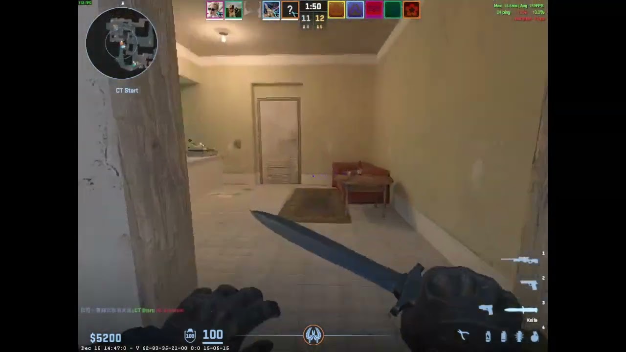 world's fastest reaction time cs2