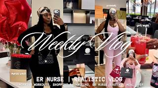 Celebrity Vlog: ER Nurse | Morning Workouts, Shopping, Night Out, Meal Prep, Vitamins + Becoming Distant? Profile