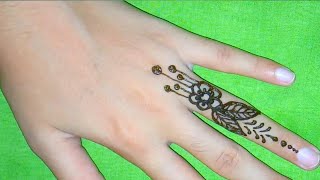 Best Ring Finger Mehndi design | Very Easy Finger Mehndi Designs | shortshortsmehndidesigns