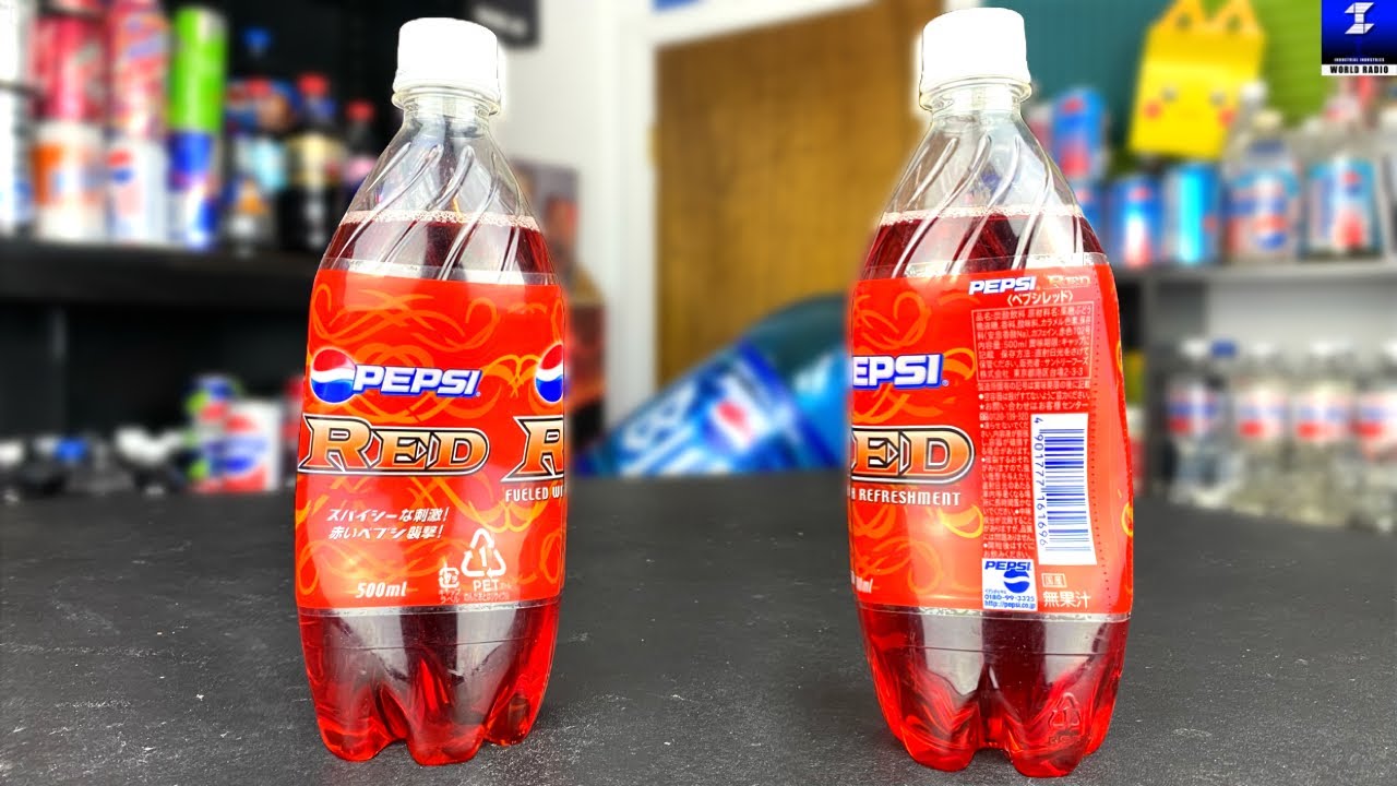 Pepsi Red Unboxing | 2006 Limited Edition Japanese Flavor - YouTube