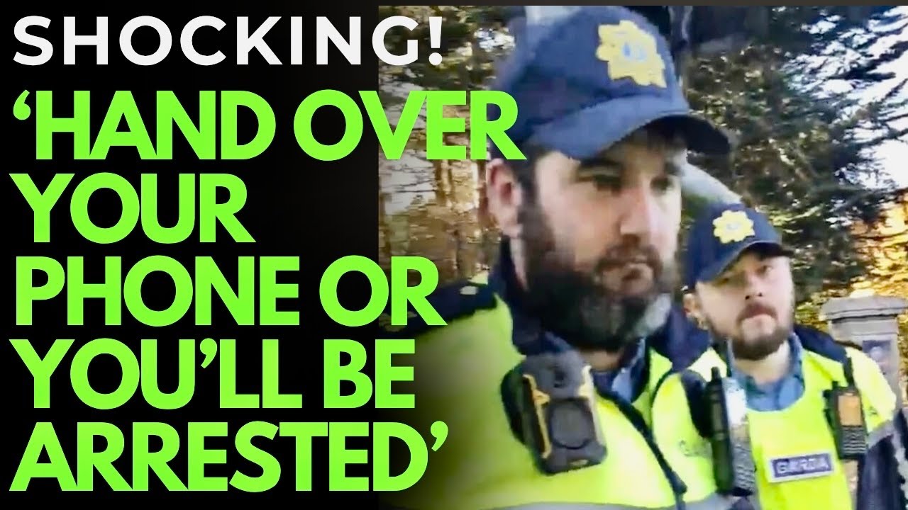 ИРЛАНДИЯ - ИРЛАНДСКОМУ ЖУРНАЛИСТУ УГРОЖАЕТ АРЕСТ, У НЕГО ИЗЪЯЛИ ТЕЛЕФОН ВО ВРЕМЯ ПРЯМОЙ ТРАНСЛЯЦИ...