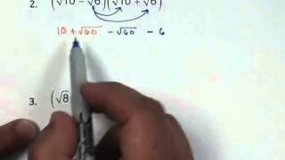 Multiplying and Dividing Radicals
