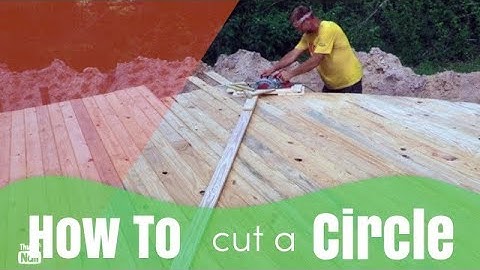 How to build a YURT platform | Insulation & Floor | Cutting a CIRCLE