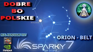 Polski Linux Sparky 7.0 Orion Belt To się nazywa dobre wydanie Debian 12 Bookworm Real hardware test