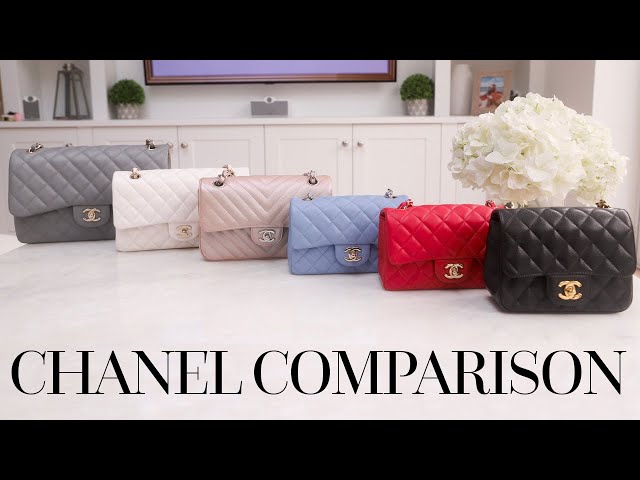 THE PROS & CONS OF EVERY CHANEL CLASSIC FLAP | SIZE COMPARISON & REVIEW! class=