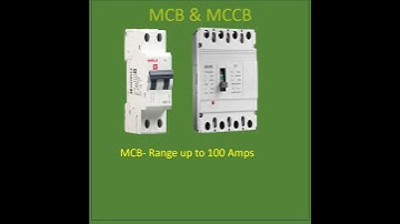 What is the difference between MCB & MCCB? #basicelectricalengineering#interviewquestions
