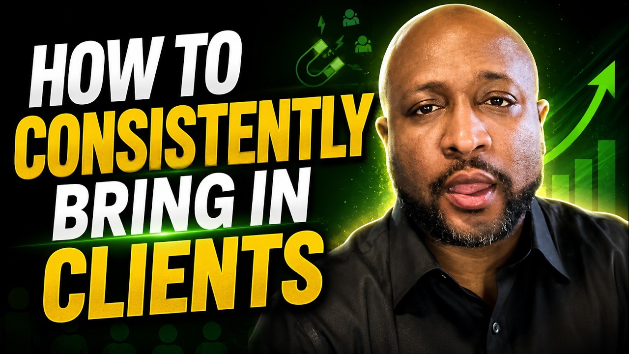 How to Consistently Bring In Clients - YouTube