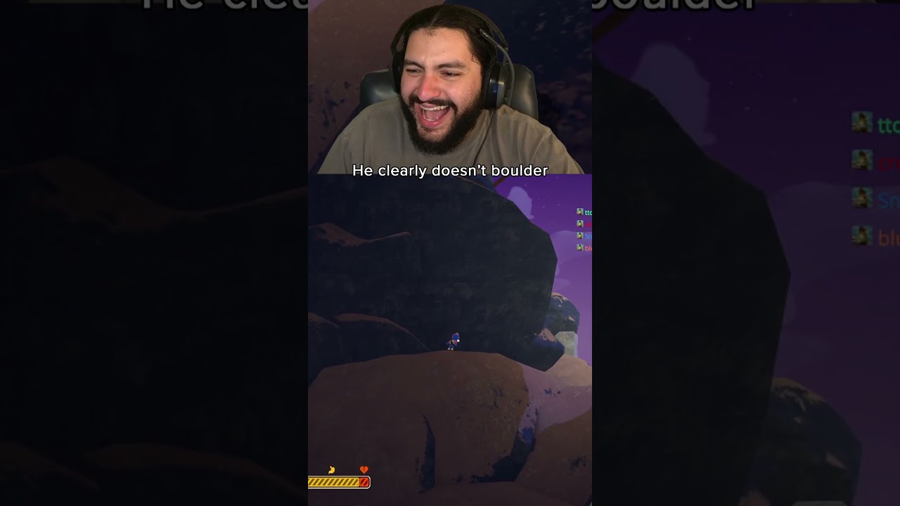 He Clearly Doesn T Boulder