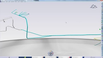 VVO CATIA V6R2012x EQUIPMENT Harness flattening by zones