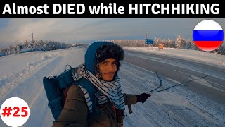 Toughest day in My Hitchhiking Expereince in Siberia