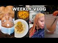 WEEKLY VLOG | Salon Visit New Hair Color & Straighten, My First Facial Treatment, Target Haul