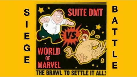 Siege Hits - Suite DMT #11 v WORLD OF MARVEL #12 - American Dad Island | Animation Throwdown