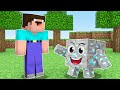 НУБ СПАСАЕТ ЖИВОЙ АЛМАЗНЫЙ БЛОК В МАЙНКРАФТ ! НУБИК И ТРОЛЛИНГ ЛОВУШКА В MINECRAFT