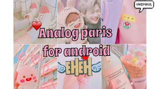 Analog Paris filter for android. screenshot 1