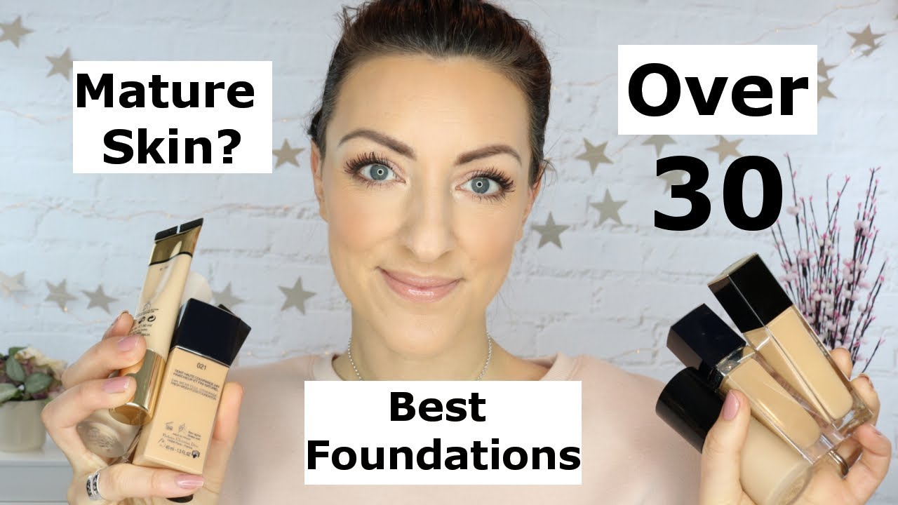 Best Foundations for Mature Skin 