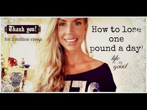 How to Lose one pound A Day - Why I didn't send out an email for Black Friday