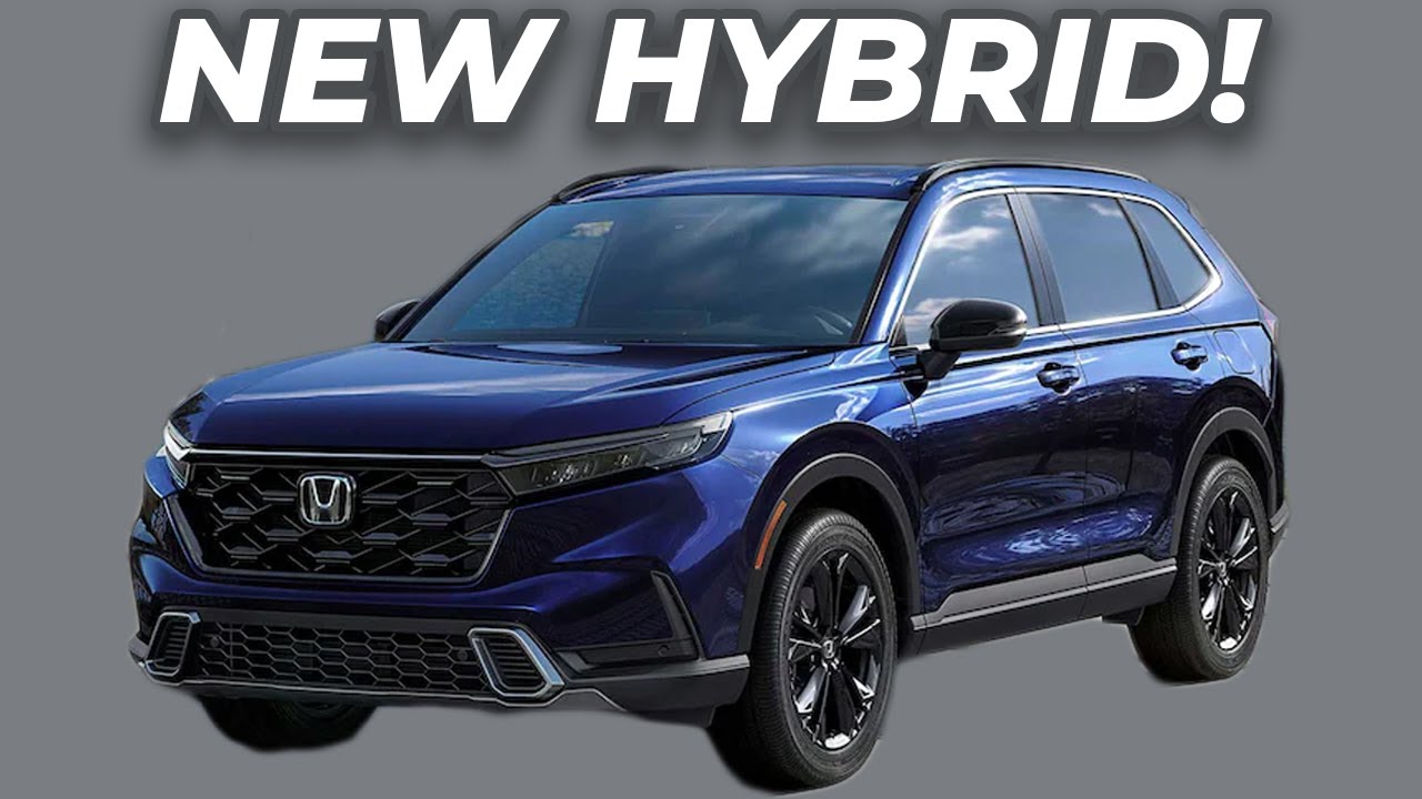 The NEW Honda CR-V 2023 Plug-In Hybrid! STYLISH Family SUV - YouTube