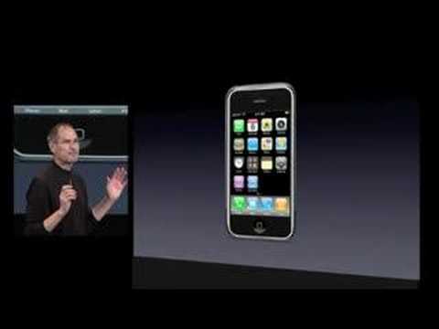 Steve Jobs introduces the App store  - iPhone SDK Keynote