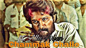 Chammak Challo Ft. Allu arjun | Chammak Challo X Allu Arjun Edits | Allu Arjun status | Jester Editz