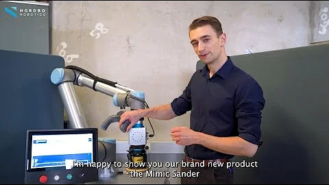 🦾  Say hello to Mimic Sander • Nordbo Robotics