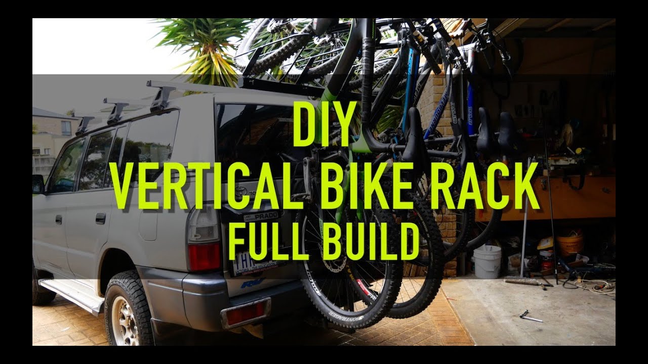 DIY Vertical bike rack full build 