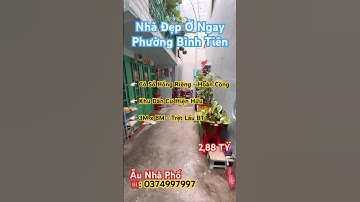 QUẬN 6 - NHÀ ĐẸP SÁT BÊN BỆNH VIỆN CHẤN THƯƠNG CHỈNH #0374997997 #aunhapho