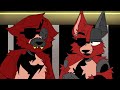 When all foxy meets roxy part 2 //FNAF Animation