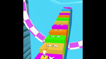 Cube Surfer Game all levels mobile gameplay walkthrough android, ios level 12