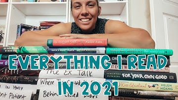 My 2021 Reading Stats (Everything I Read in 2021!)