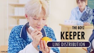 THE BOYZ (더보이즈) - Keeper (지킬게) | Line Distribution